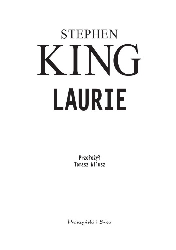 Stephen King- Laurie